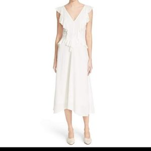 Rachel Comey white ruffle Ruby dress